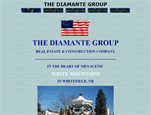 Tablet Screenshot of diamantegroup.com
